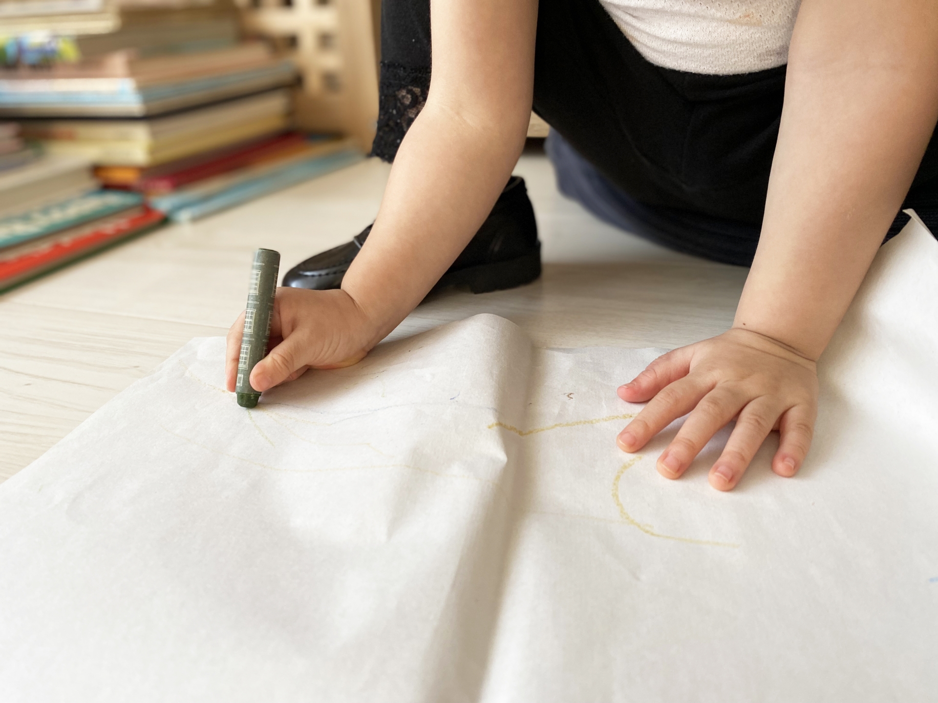 子どもの活動量に合わせて空間サイズを柔軟に調整できる